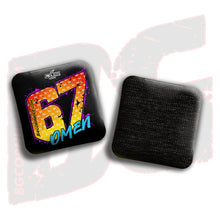 Load image into Gallery viewer, 2026 Multiple Bag Models &quot;67&quot; - ACL Pro Stamped Cornhole Bags - SET OF 4 BAGS