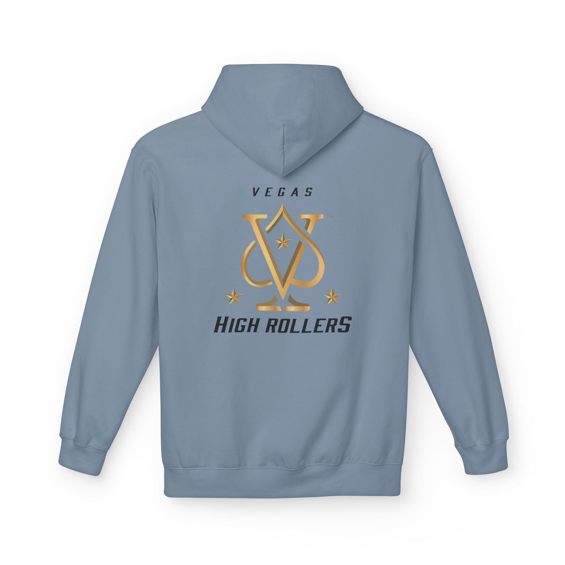 Vegas High Rollers Double Sided Unisex Gildan Hoodie - Multiple Colors