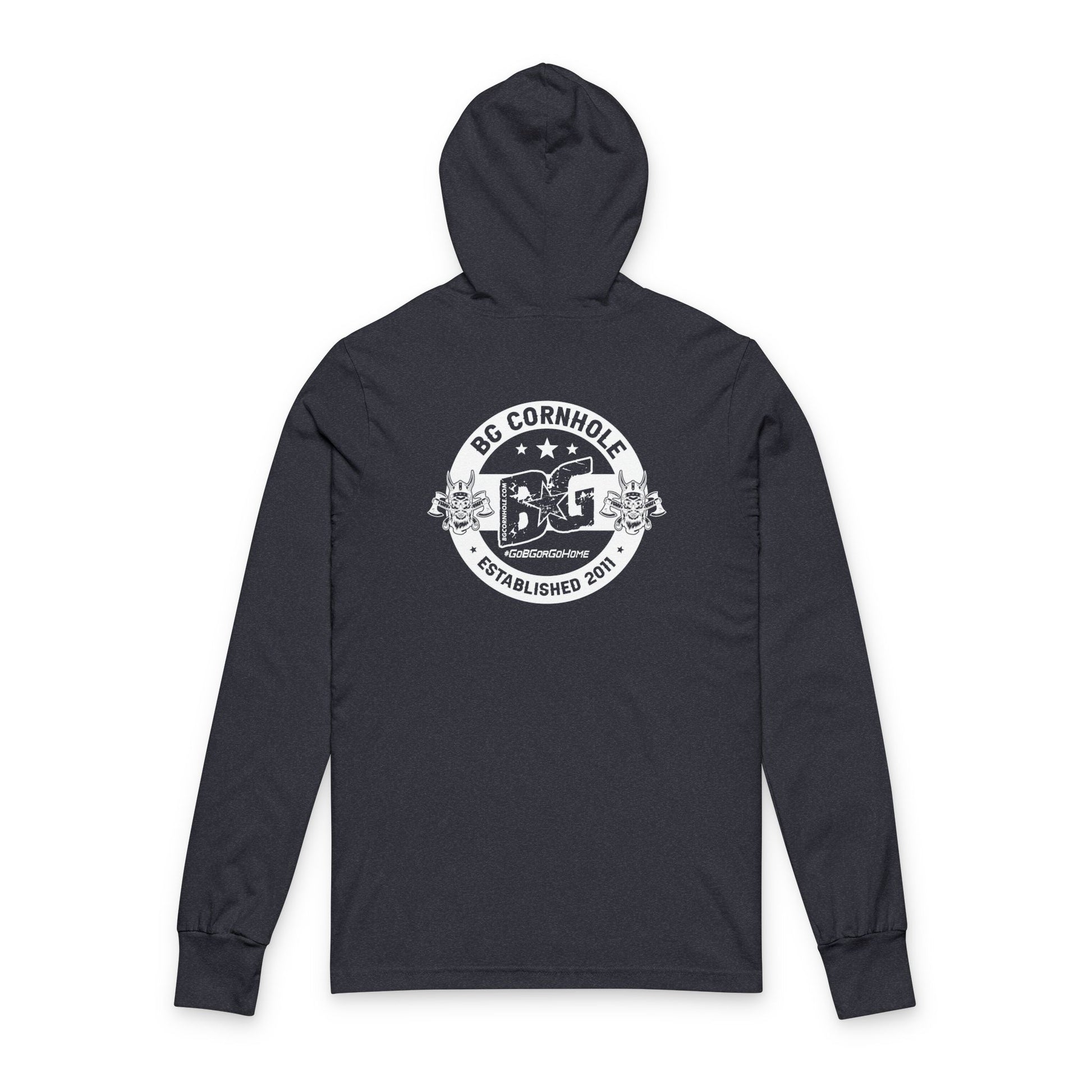 BG Unisex Hooded Long Sleeve Tee - Multiple Colors