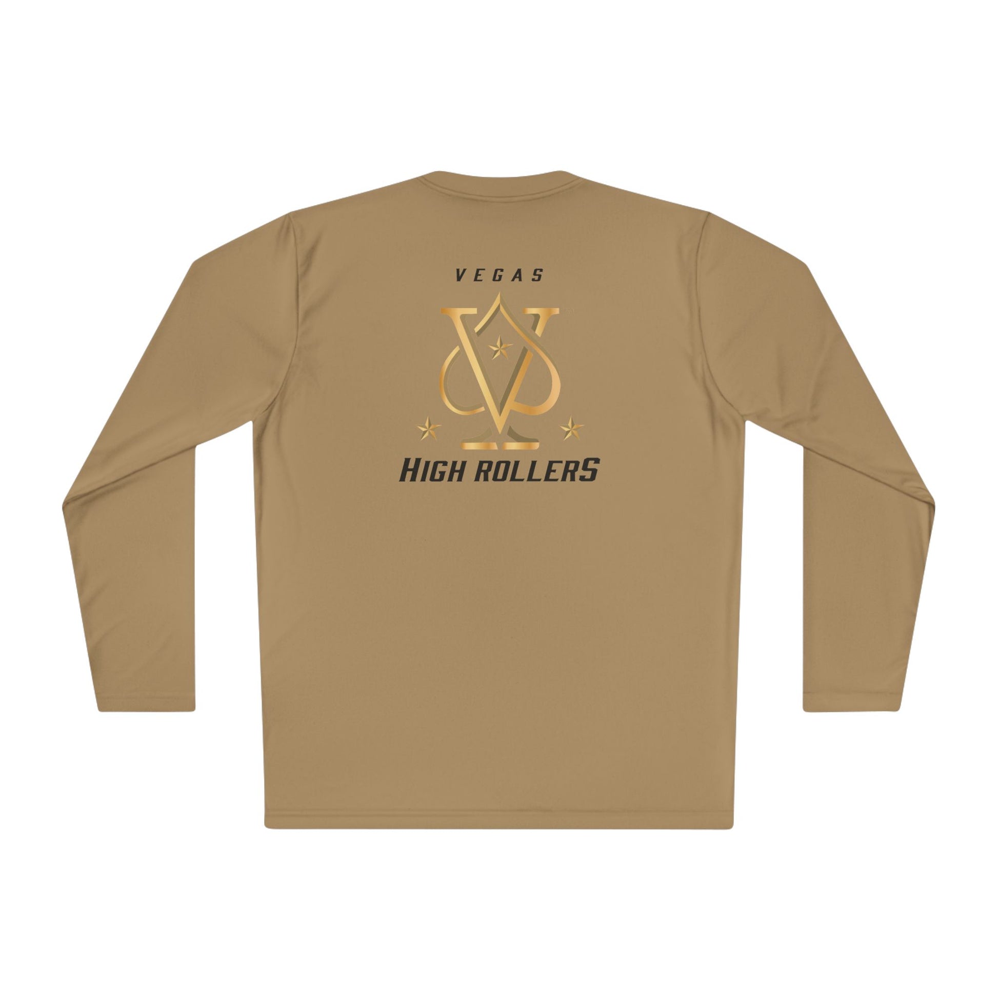 Vegas High Rollers Unisex Polyester Long Sleeve T-Shirt - Multiple Colors
