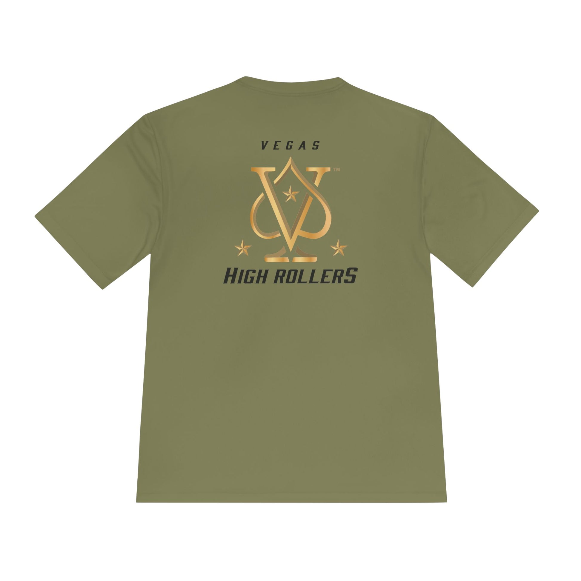 Vegas High Rollers Unisex Polyester T-Shirt - Multiple Colors