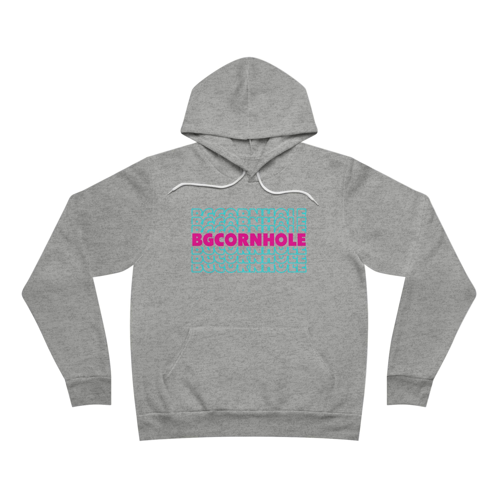 Miami Repeated Unisex Fleece Hoodie - Multiple Colors