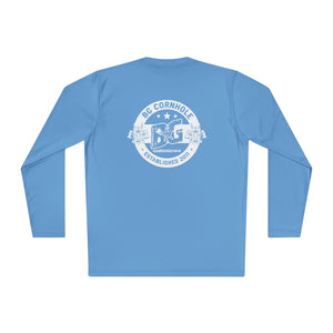 BG Unisex Lightweight Polyester Long Sleeve Tee - Multiple Colors