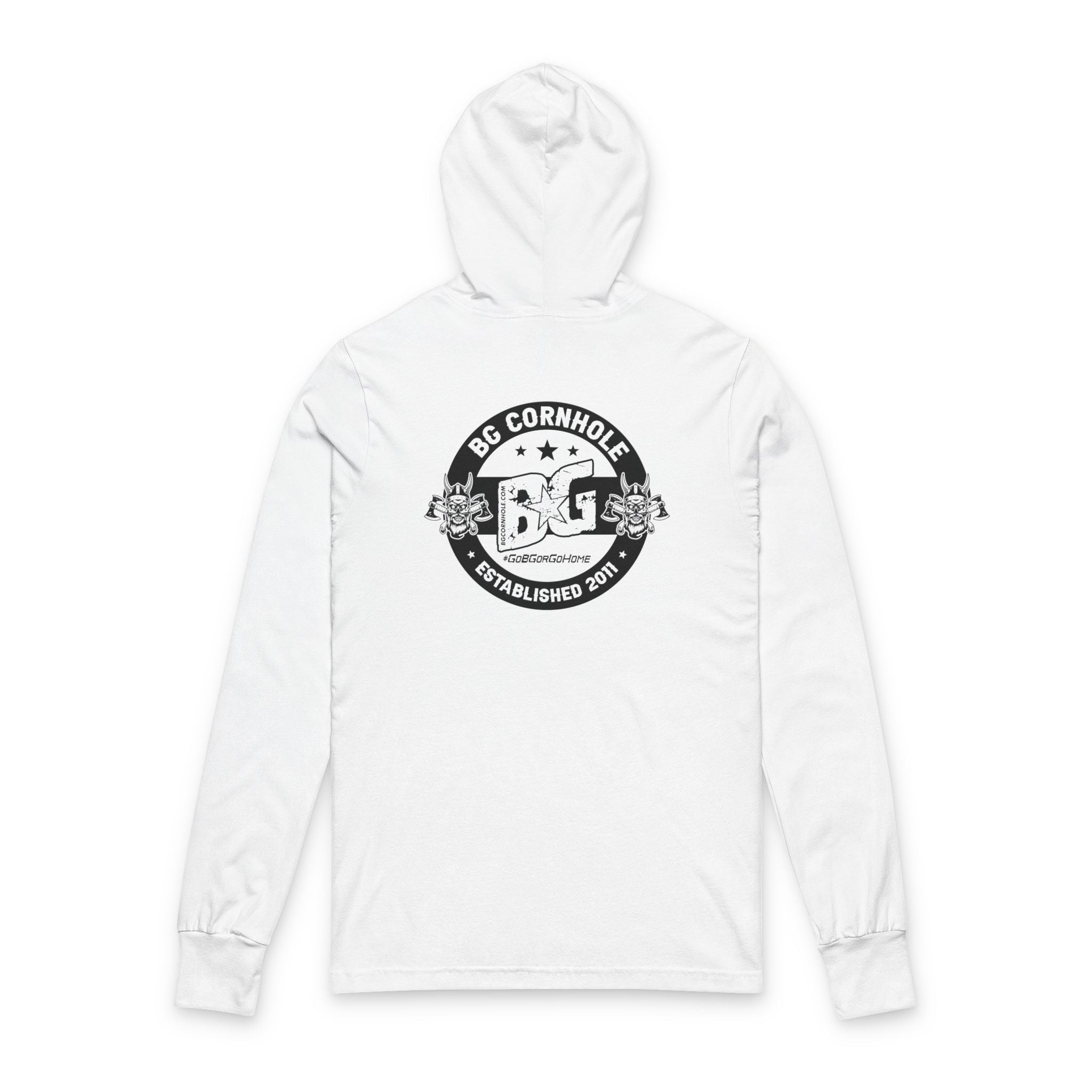 BG Unisex Hooded Long Sleeve Tee - Multiple Colors