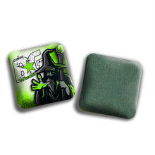 Load image into Gallery viewer, BG Wizard 4&quot; Mini Cornhole Bags - “OG WIZARD” - Set of 4 Bags