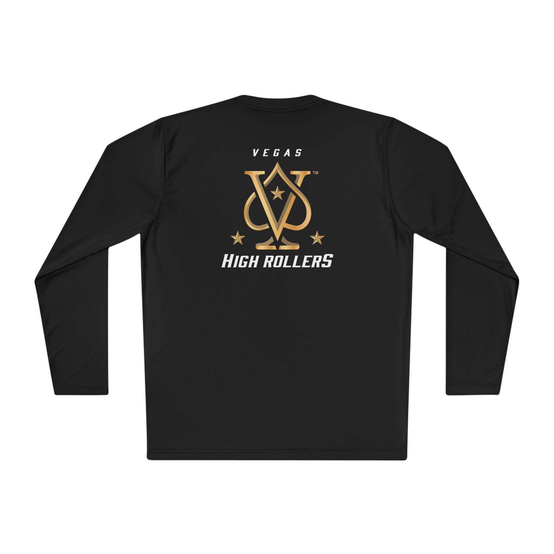 Vegas High Rollers Unisex Polyester Long Sleeve T-Shirt - Multiple Colors