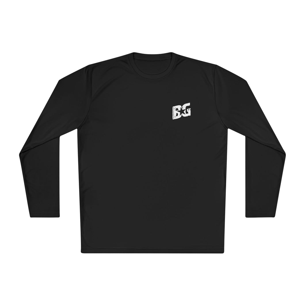 BG Unisex Lightweight Polyester Long Sleeve Tee - Multiple Colors