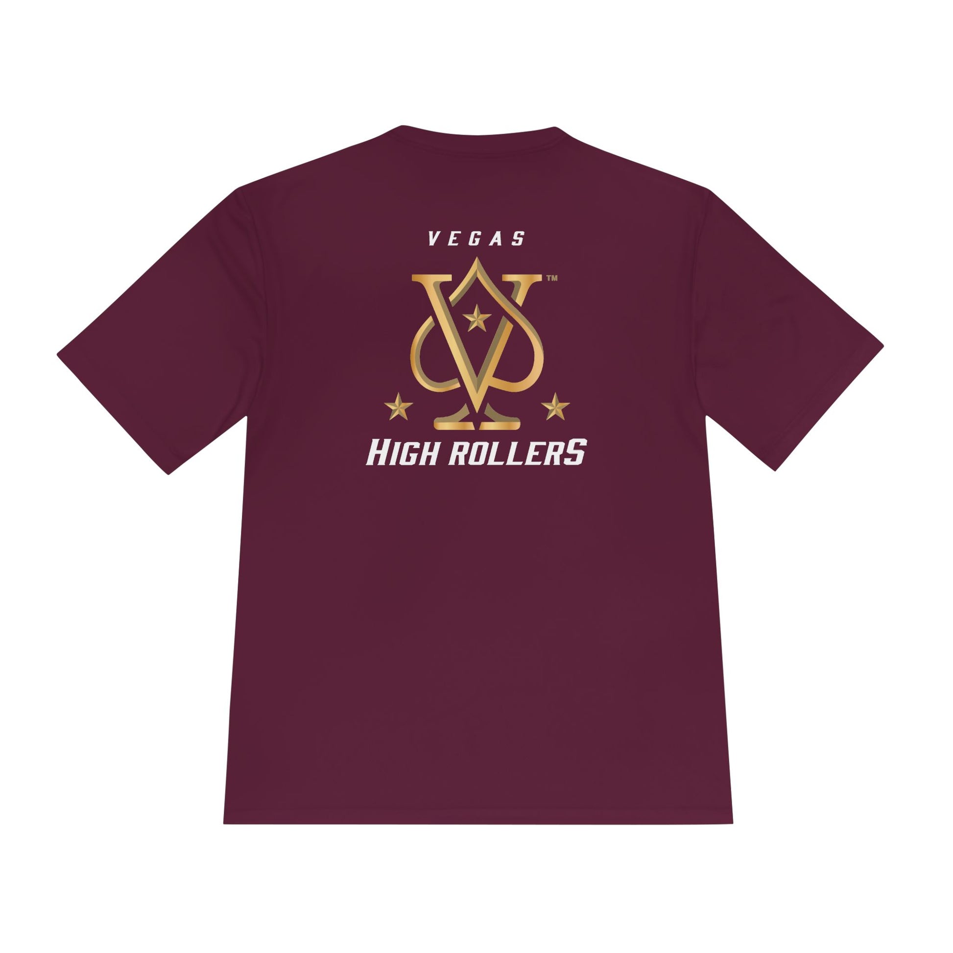 Vegas High Rollers Unisex Polyester T-Shirt - Multiple Colors