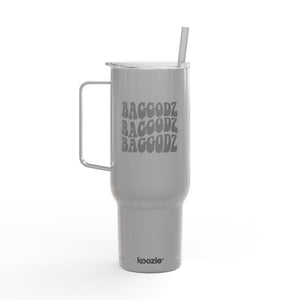 Wavy BG Engraved Insulated Tumbler - 40oz