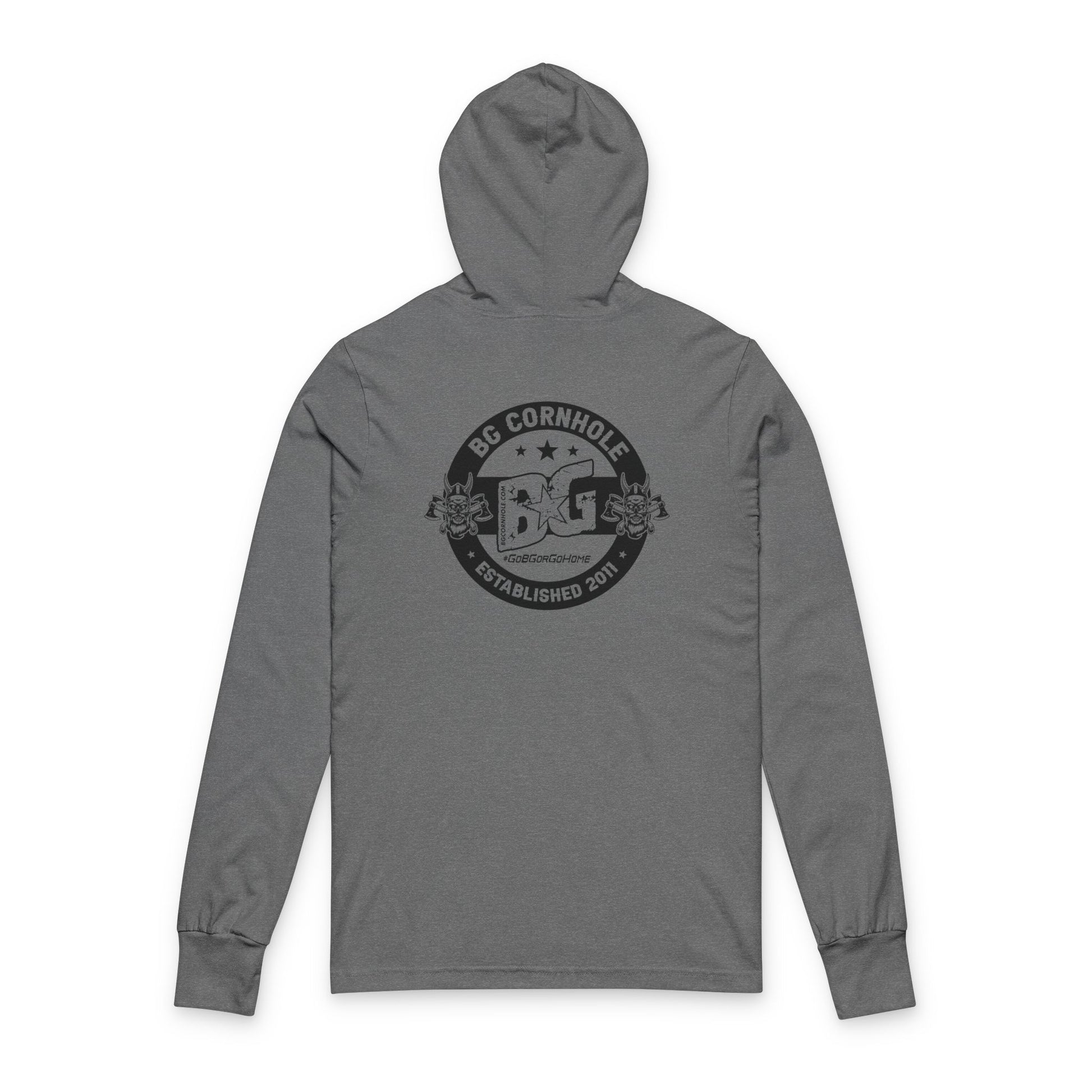 BG Unisex Hooded Long Sleeve Tee - Multiple Colors