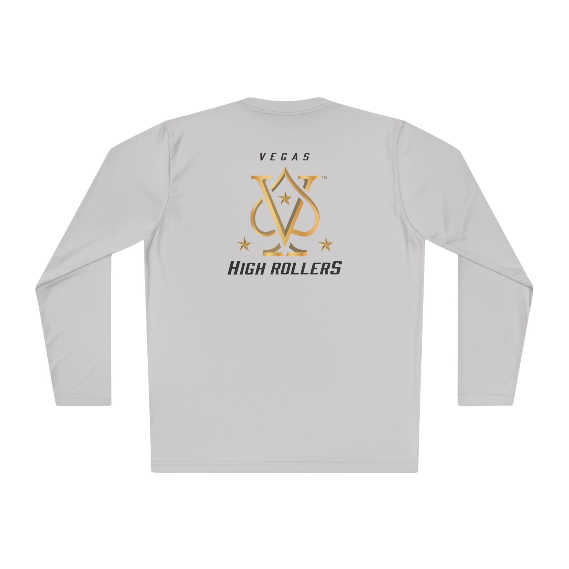 Vegas High Rollers Unisex Polyester Long Sleeve T-Shirt - Multiple Colors
