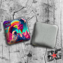 Load image into Gallery viewer, MULTIPLE BAG TYPES - BG “ICE CREAM ASTRONAUT” 4&quot; Mini Cornhole Bags- Set of 4 Bags