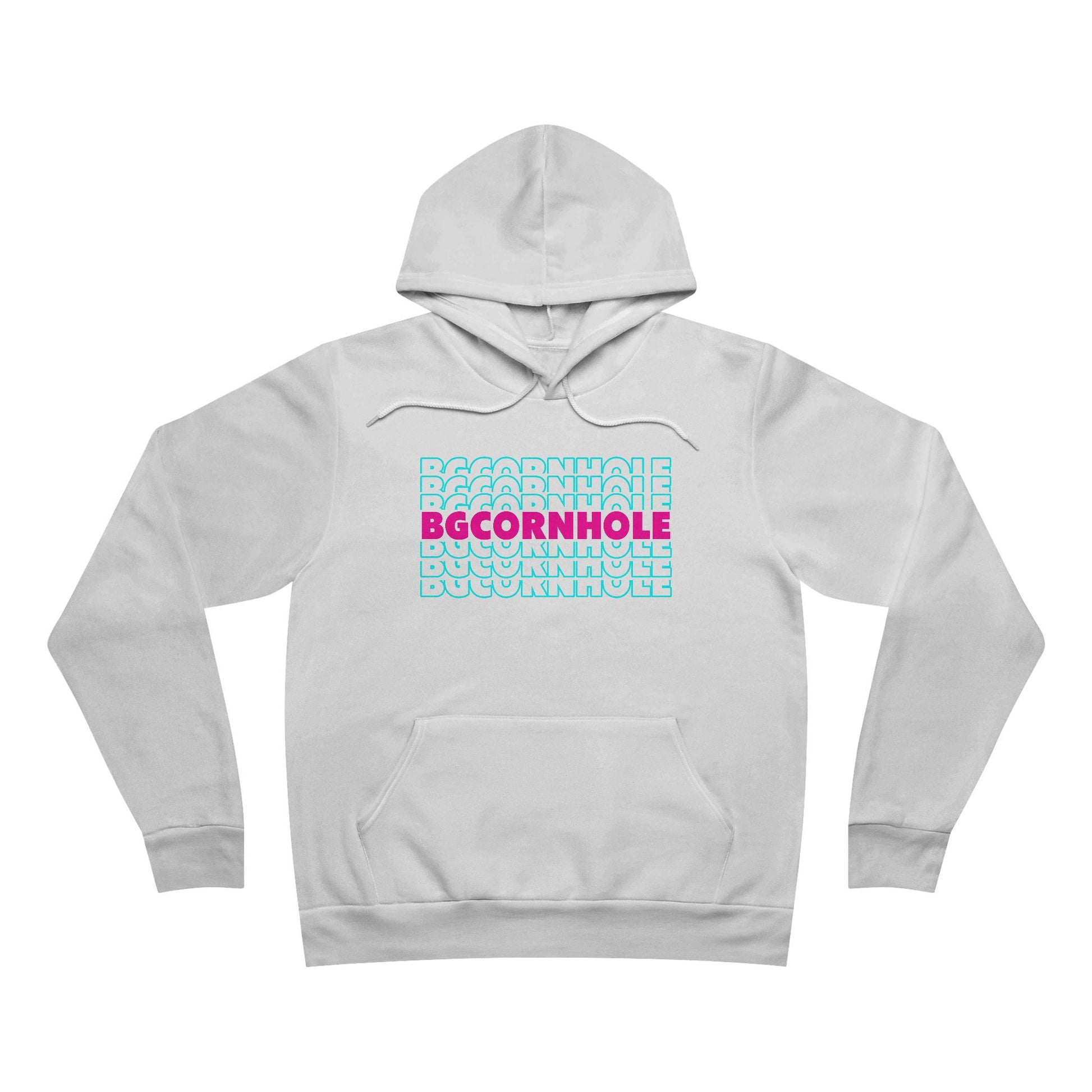 Miami Repeated Unisex Fleece Hoodie - Multiple Colors