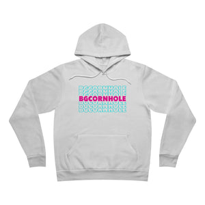 Miami Repeated Unisex Fleece Hoodie - Multiple Colors