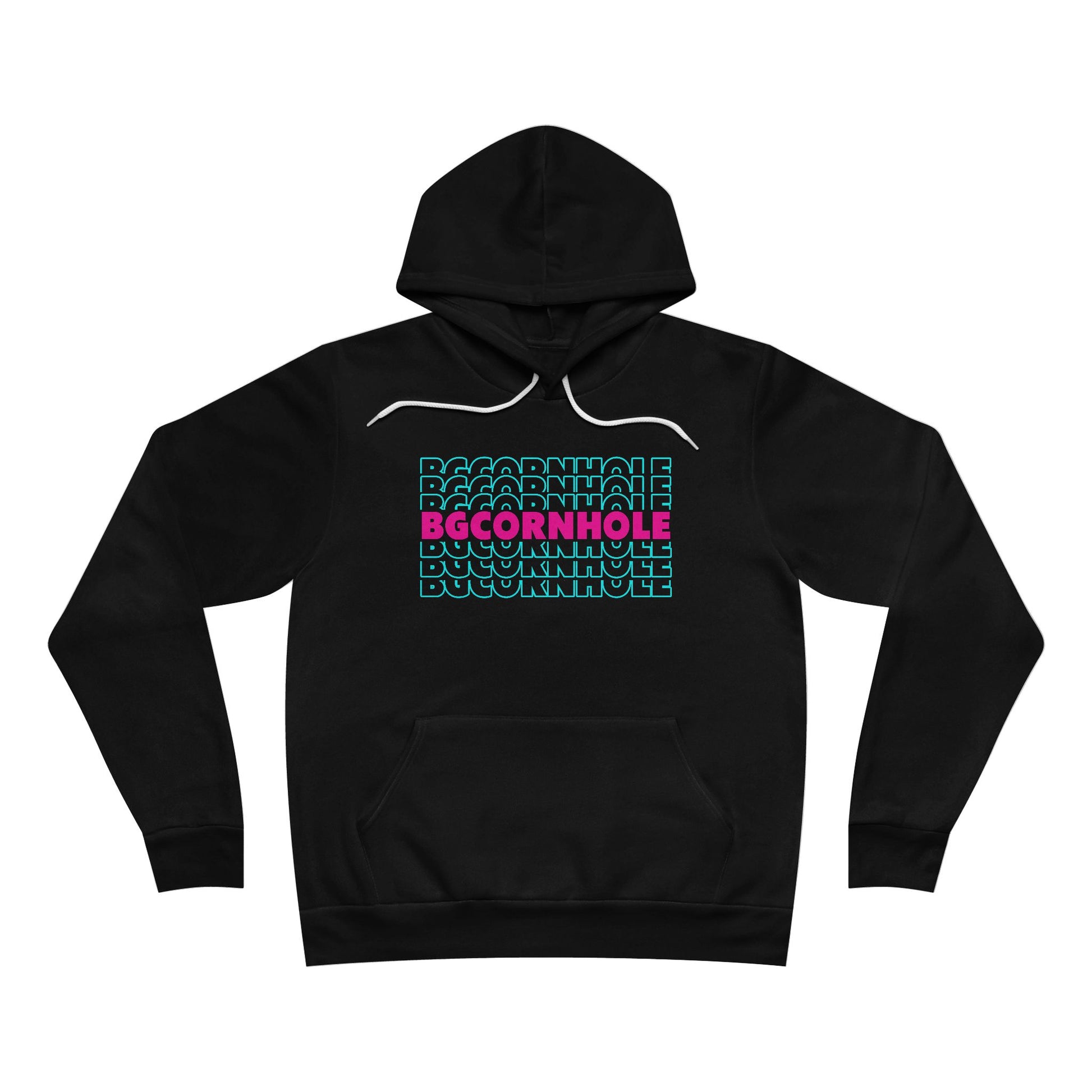 Miami Repeated Unisex Fleece Hoodie - Multiple Colors
