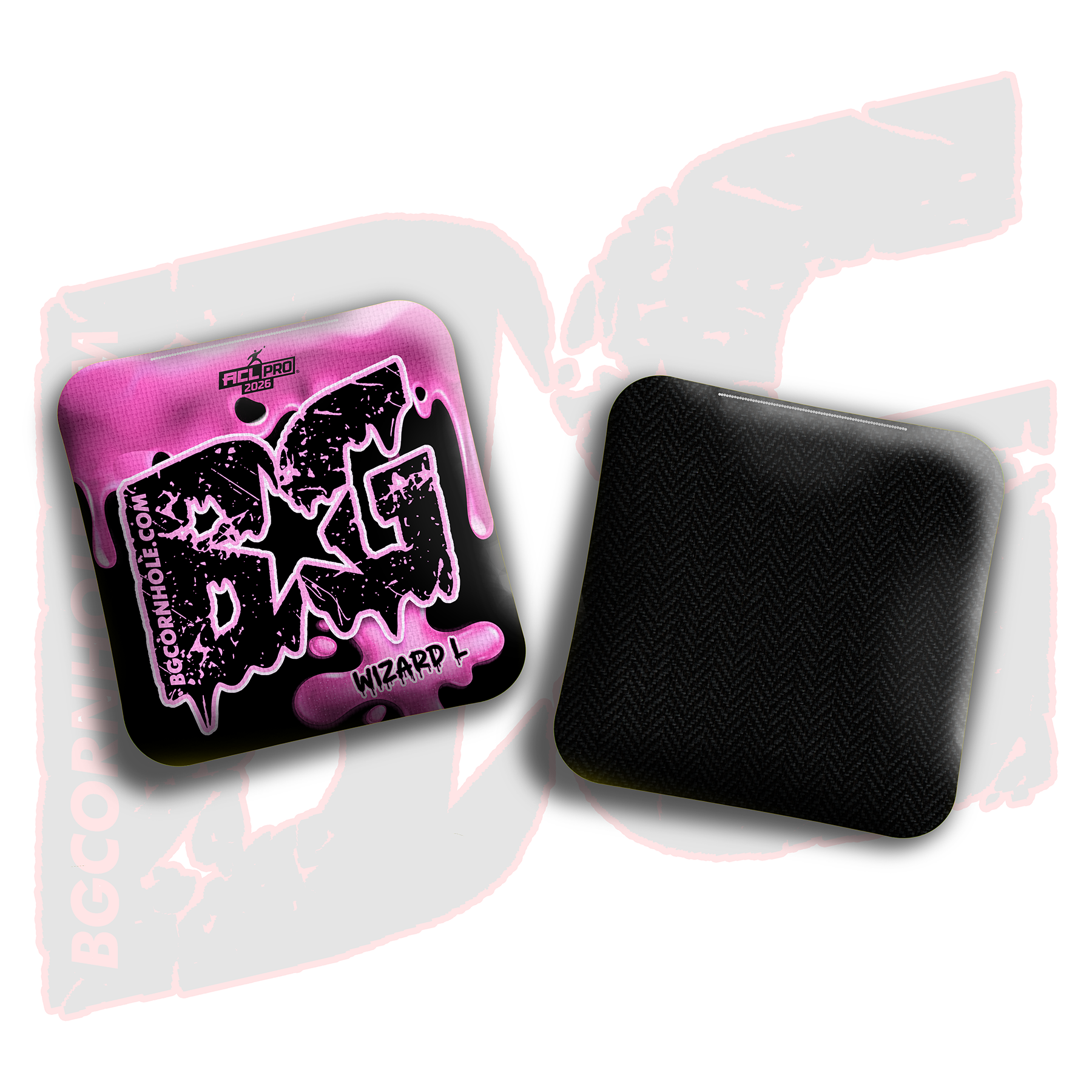 2026 BG Wizard L "Drip" - ACL Pro Stamped Cornhole Bags - SET OF 4 BAGS