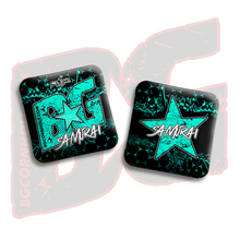 Load image into Gallery viewer, 2026 COMP BG SAMURAI - &quot;Hex Godz&quot; - ACL Comp Stamped Cornhole Bags - SET OF 4 BAGS