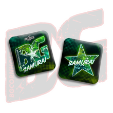 Load image into Gallery viewer, 2026 COMP BG SAMURAI - &quot;Nebula&quot; - ACL Comp Stamped Cornhole Bags - SET OF 4 BAGS