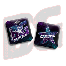 Load image into Gallery viewer, 2026 COMP BG SAMURAI - &quot;Nebula&quot; - ACL Comp Stamped Cornhole Bags - SET OF 4 BAGS