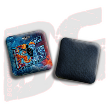 Load image into Gallery viewer, 2026 Multiple Bag Models &quot;Triple Crown Fire and Ice” Collab - ACL Pro Stamped Cornhole Bags - SET OF 4 BAGS
