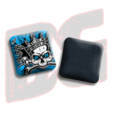 Load image into Gallery viewer, 2026 COMP BG VIKING - &quot;Skull King&quot; - ACL Comp Stamped Cornhole Bags - SET OF 4 BAGS