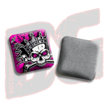 Load image into Gallery viewer, 2026 COMP BG VIKING - &quot;Skull King&quot; - ACL Comp Stamped Cornhole Bags - SET OF 4 BAGS