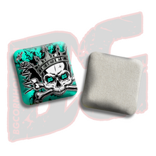 Load image into Gallery viewer, 2026 COMP BG VIKING - &quot;Skull King&quot; - ACL Comp Stamped Cornhole Bags - SET OF 4 BAGS