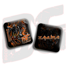 Load image into Gallery viewer, 2026 COMP BG SAMURAI - &quot;Rock Godz&quot; - ACL Comp Stamped Cornhole Bags - SET OF 4 BAGS