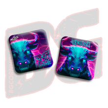 Load image into Gallery viewer, 2026 COMP BG SAMURAI - &quot;Charge&quot; - ACL Comp Stamped Cornhole Bags - SET OF 4 BAGS