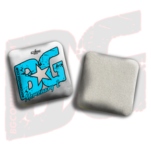 Load image into Gallery viewer, 2026 BG Multiple Bag Types - &quot;Smoke Bomb&quot; - ACL Pro Stamped Cornhole Bags - SET OF 4 BAGS