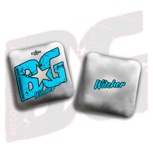 Load image into Gallery viewer, 2026 BG Multiple Bag Types - &quot;Smoke Bomb&quot; - ACL Pro Stamped Cornhole Bags - SET OF 4 BAGS