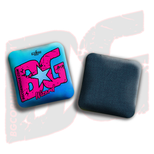 Load image into Gallery viewer, 2026 BG Multiple Bag Types - &quot;Smoke Bomb&quot; - ACL Pro Stamped Cornhole Bags - SET OF 4 BAGS