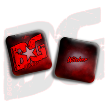 Load image into Gallery viewer, 2026 BG Multiple Bag Types - &quot;Smoke Bomb&quot; - ACL Pro Stamped Cornhole Bags - SET OF 4 BAGS