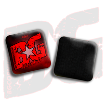 Load image into Gallery viewer, 2026 BG Multiple Bag Types - &quot;Smoke Bomb&quot; - ACL Pro Stamped Cornhole Bags - SET OF 4 BAGS
