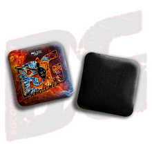 Load image into Gallery viewer, 2026 Multiple Bag Models &quot;Triple Crown Fire and Ice” Collab - ACL Pro Stamped Cornhole Bags - SET OF 4 BAGS