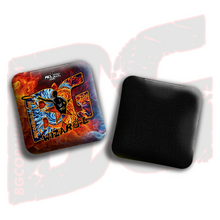 Load image into Gallery viewer, 2026 Multiple Bag Models &quot;Triple Crown Fire and Ice” Collab - ACL Pro Stamped Cornhole Bags - SET OF 4 BAGS