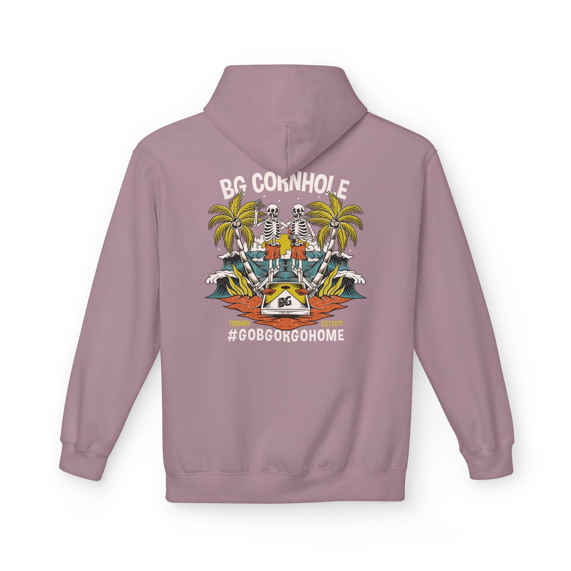 BG Skeleton Beach Unisex Hoodie - Multiple Colors