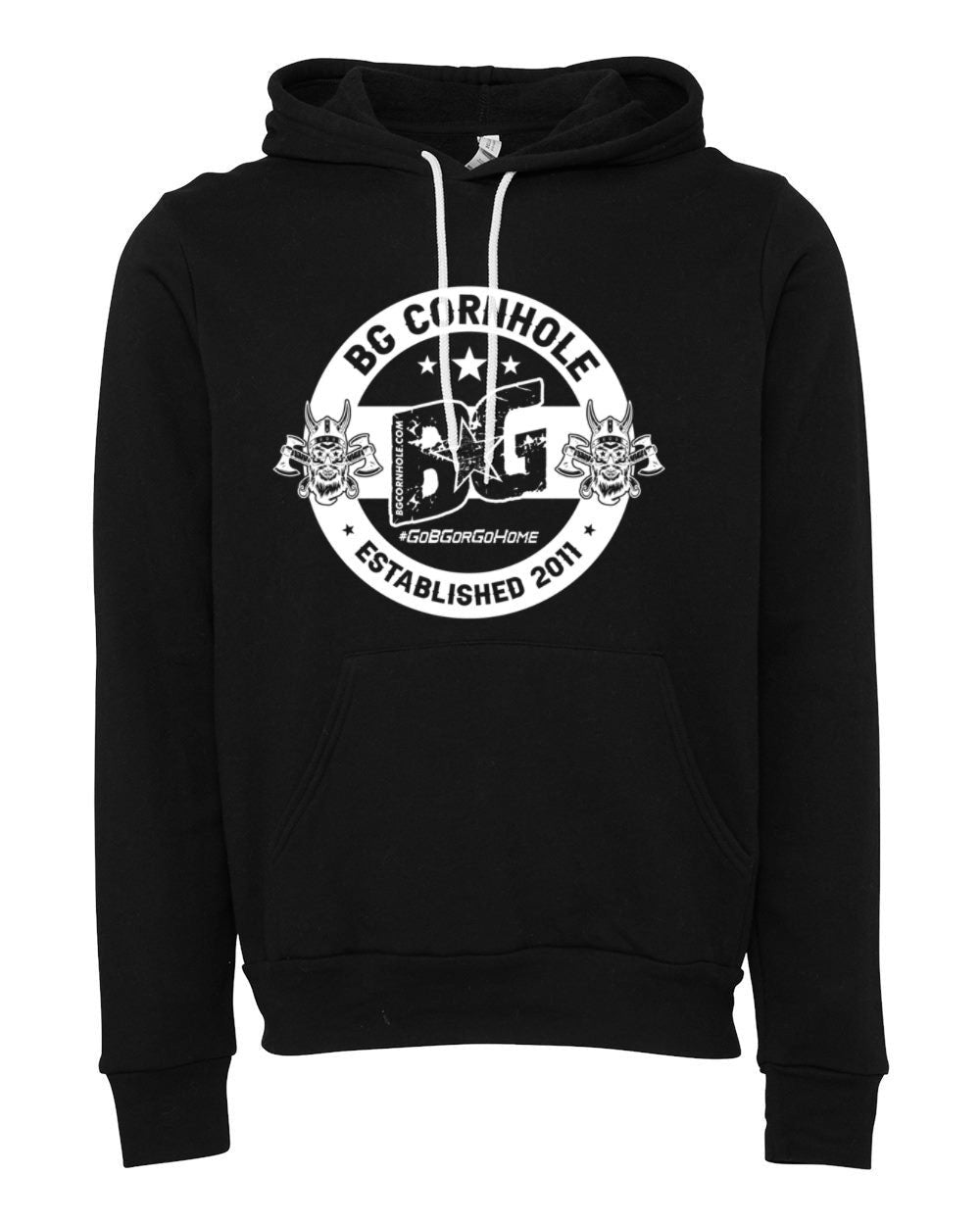BG Circle Logo Unisex Fleece Hoodie - Multiple Colors
