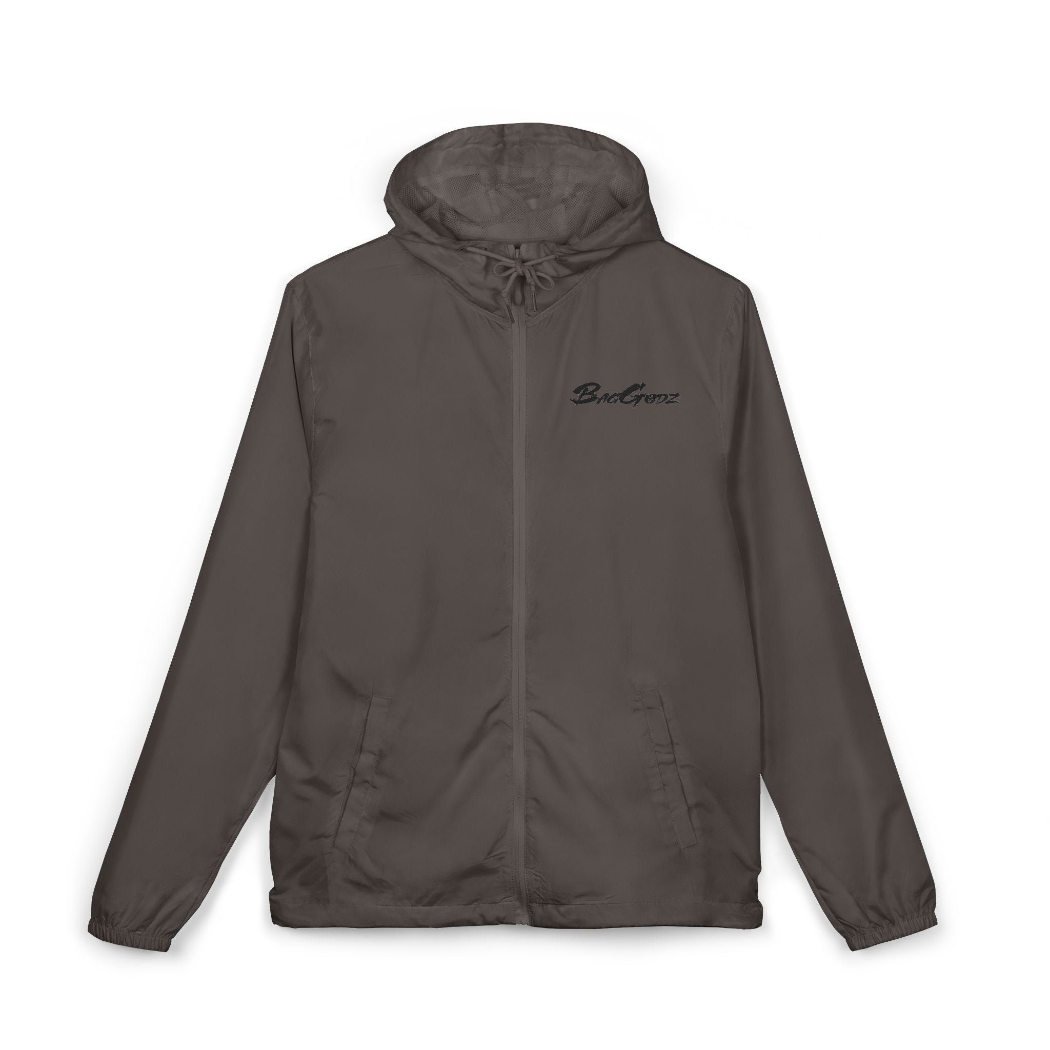 BagGodz Unisex Full-Zip Windbreaker Jacket - Multiple Colors