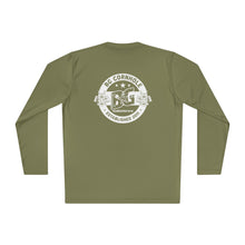 Load image into Gallery viewer, BG Unisex Lightweight Polyester Long Sleeve Tee - Multiple Colors