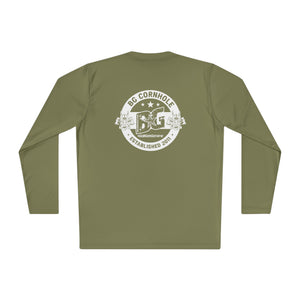 BG Unisex Lightweight Polyester Long Sleeve Tee - Multiple Colors
