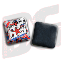 Load image into Gallery viewer, 2026 COMP BG MERCENARY - &quot;Modern&quot; - ACL Comp Stamped Cornhole Bags - SET OF 4 BAGS