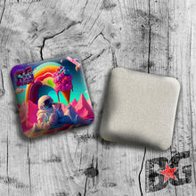Load image into Gallery viewer, MULTIPLE BAG TYPES - BG “ICE CREAM ASTRONAUT” 4&quot; Mini Cornhole Bags- Set of 4 Bags