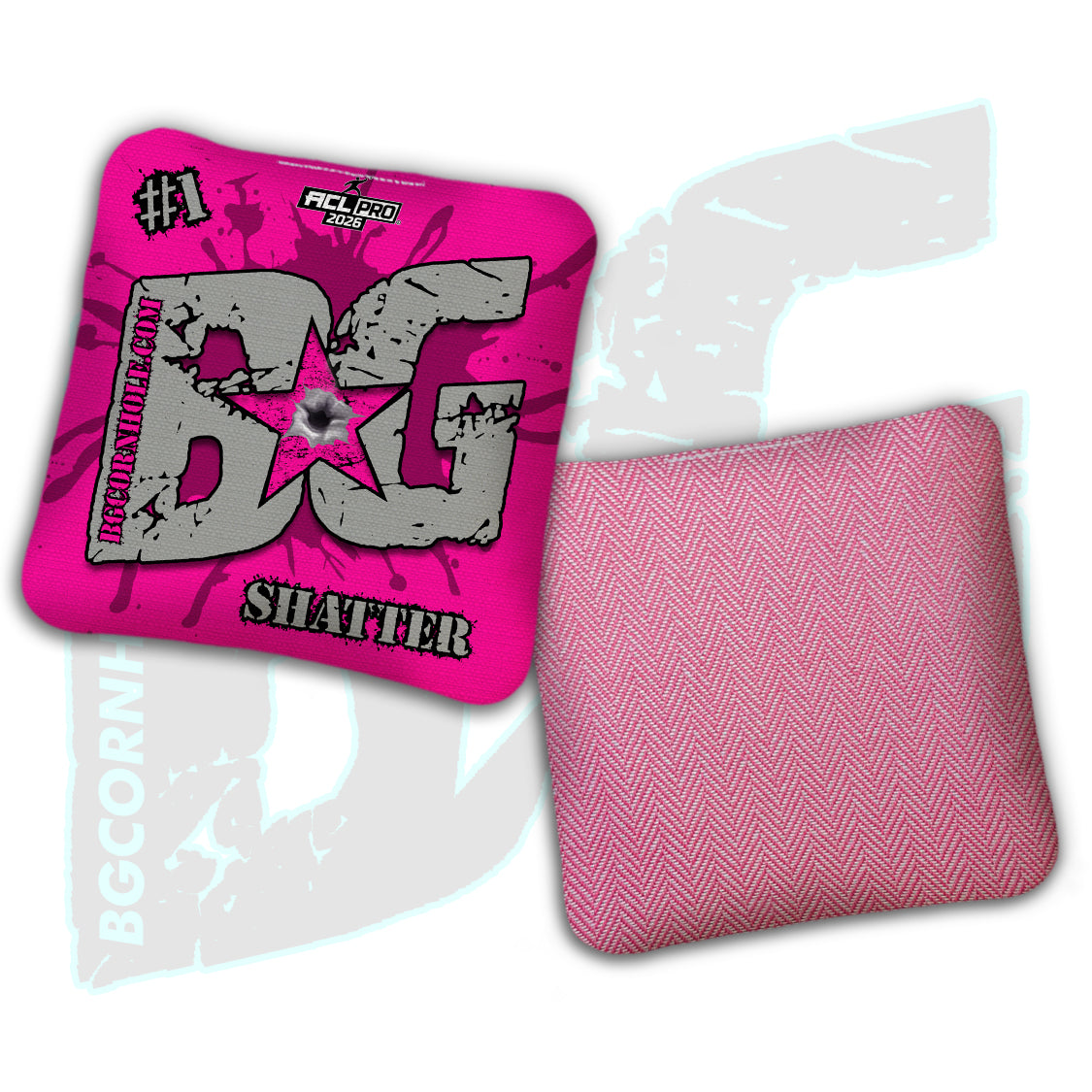 Limited Edition 2026 BG Multiple Bag Models "OG Bullet" - ACL Pro Stamped Cornhole Bags - SET OF 4 BAGS