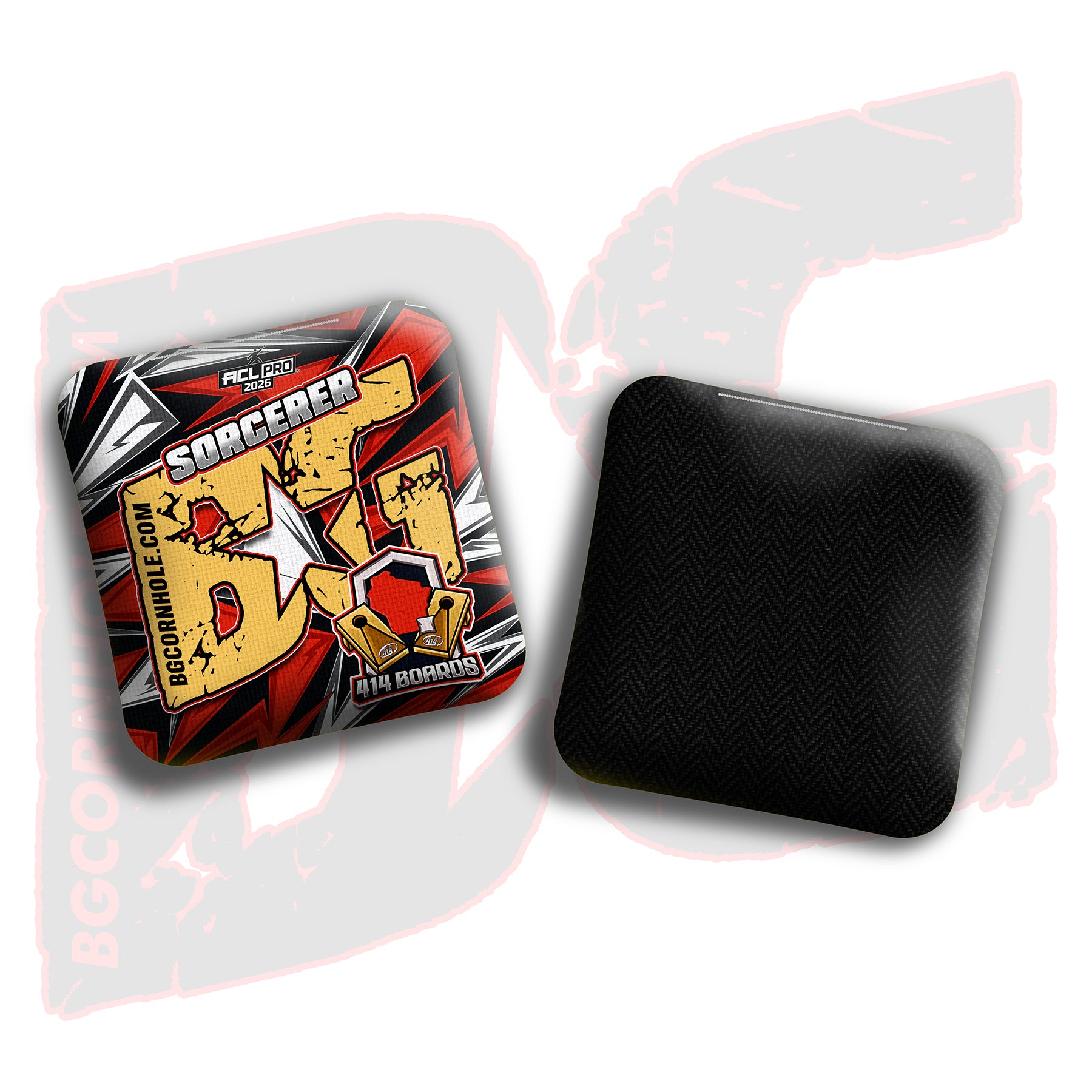 2026 BG Multiple Bag Models - "414 Boards” Collab - ACL Pro Stamped Cornhole Bags - SET OF 4 BAGS