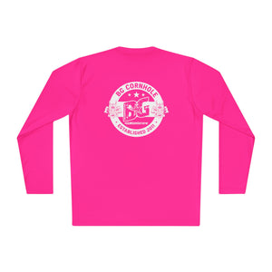 BG Unisex Lightweight Polyester Long Sleeve Tee - Multiple Colors