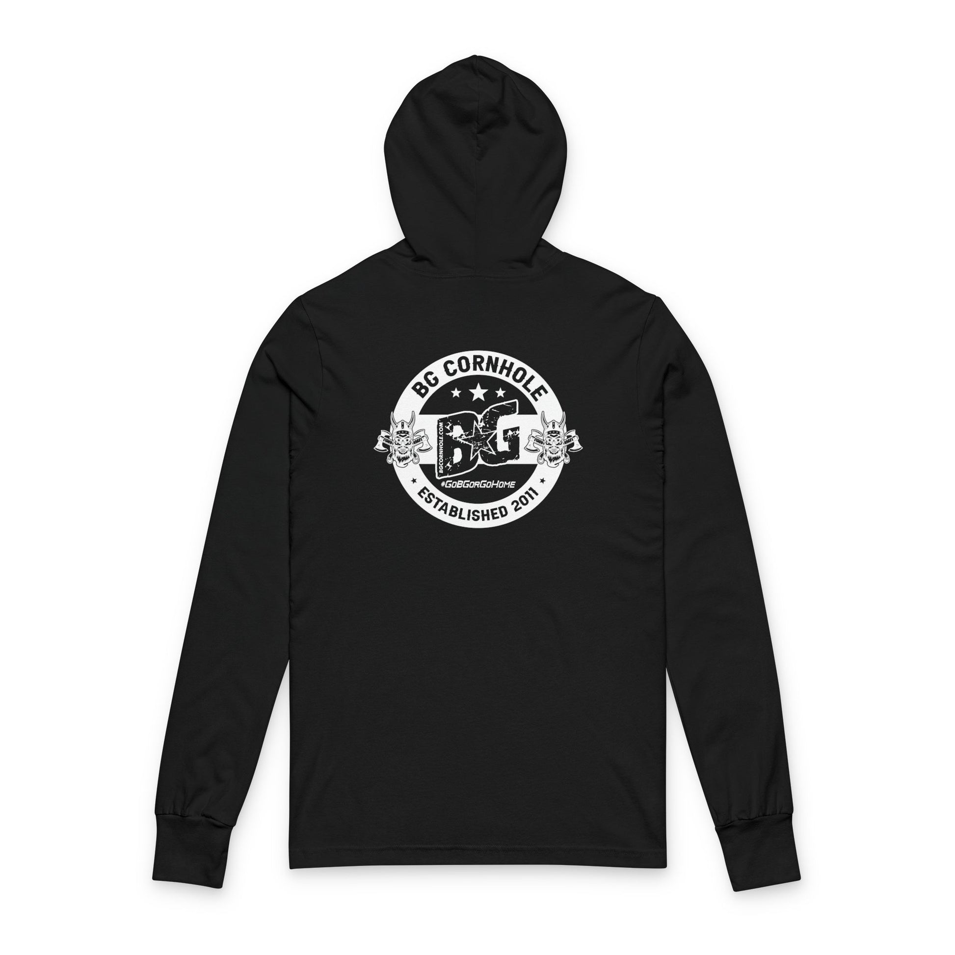 BG Unisex Hooded Long Sleeve Tee - Multiple Colors