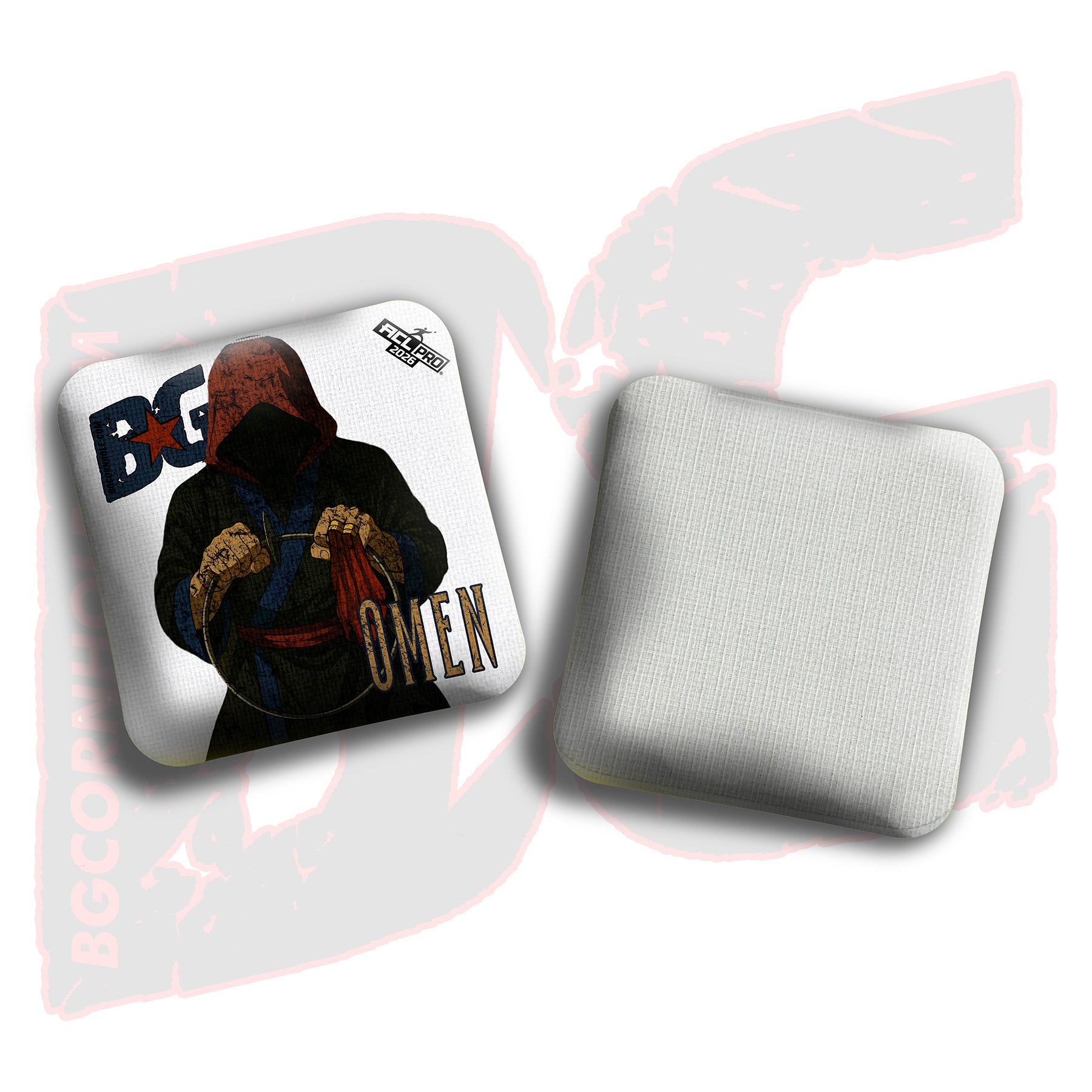 2026 BG Omen "Hmong Shaman" - ACL Pro Stamped Cornhole Bags - SET OF 4 BAGS