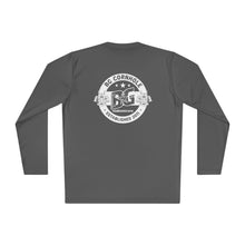 Load image into Gallery viewer, BG Unisex Lightweight Polyester Long Sleeve Tee - Multiple Colors
