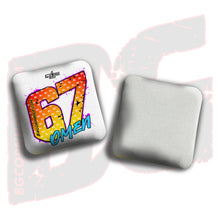 Load image into Gallery viewer, 2026 Multiple Bag Models &quot;67&quot; - ACL Pro Stamped Cornhole Bags - SET OF 4 BAGS